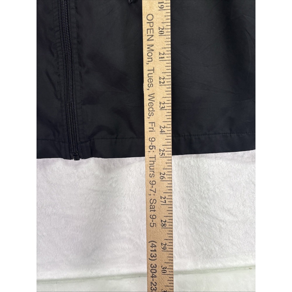 GUESS Women Windbreaker  Size S- Lightweight, Black and White, Full Zip - Picture 6 of 10